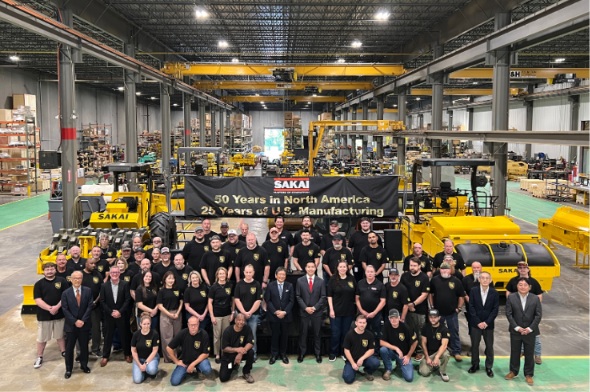 SAKAI Celebrates 50 Years in North America and 25 Years of U.S. Manufacturing in Adairsville