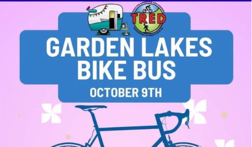 Garden Lakes Elementary Bike Bus Set for Friday Morning, Drivers Urged to Use Caution